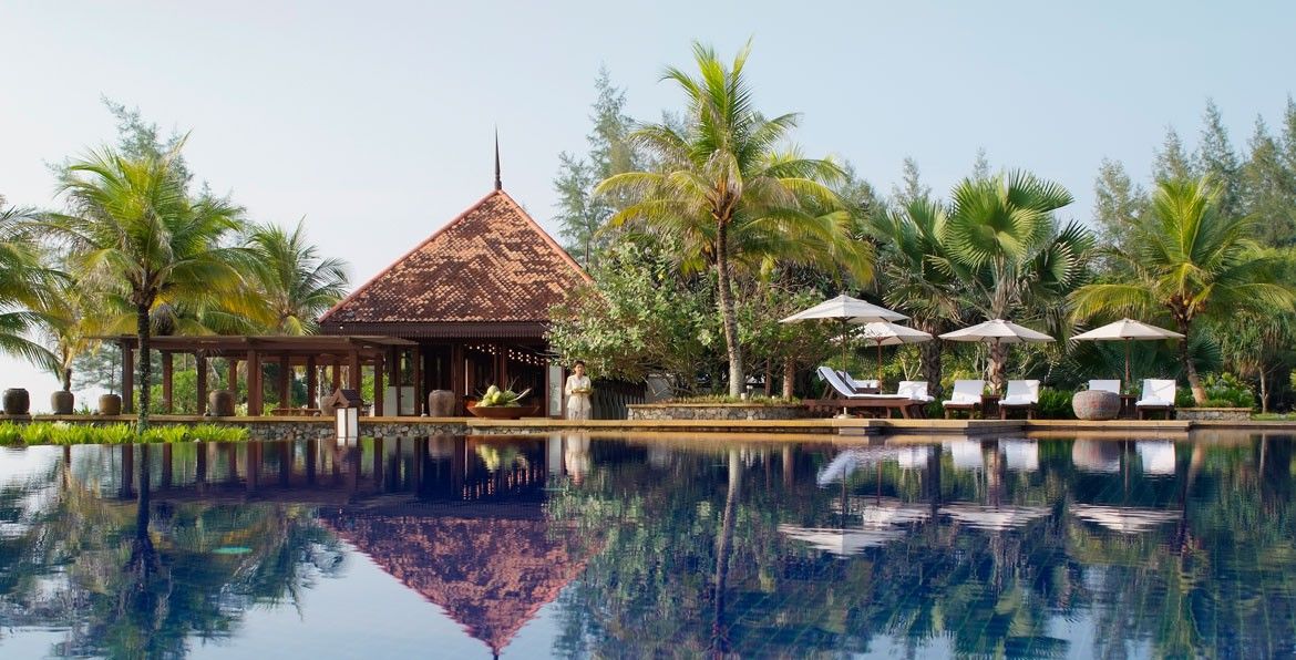 דאנגון Tanjong Jara Resort, Terengganu - A Small Luxury Hotels Of The World מראה חיצוני תמונה The pool at the Four Seasons Resort